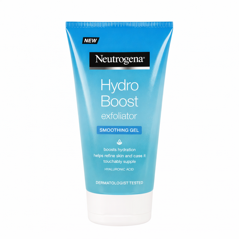 Neutrogena Hydro Boost Gentle Exfoliating Facial Cleanser with Hyaluronic Acid 148 ml (5 fl oz)